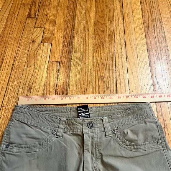 Kuhl Shorts Womens 6 Tan Splash Cargo Hiking Bermuda Outdoor Hiking 6084 - Picture 6 of 9